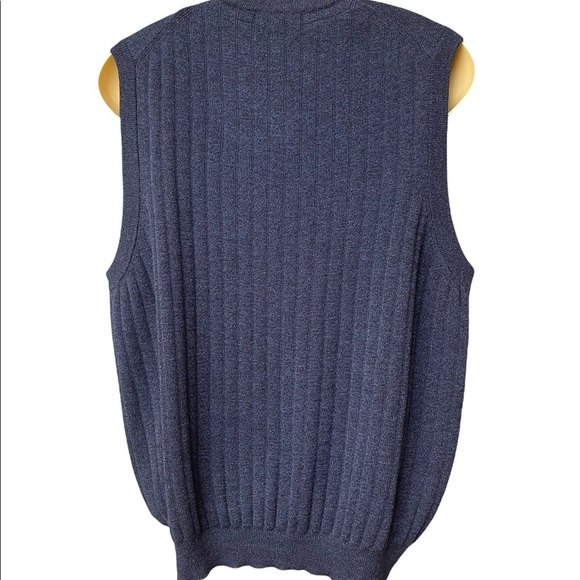 John W. Nordstrom Italian Merino Wool Sweater golf size XL - Picture 2 of 8